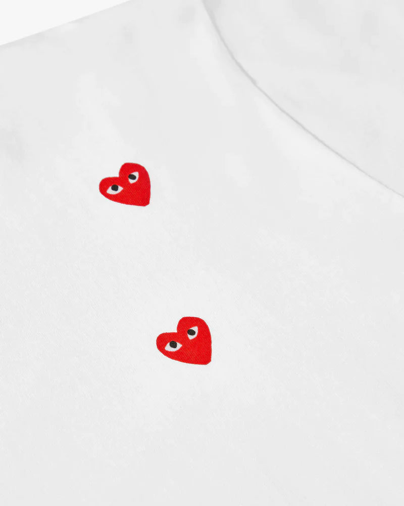 Multi Red Heart Logo T-Shirt Unisex - 2