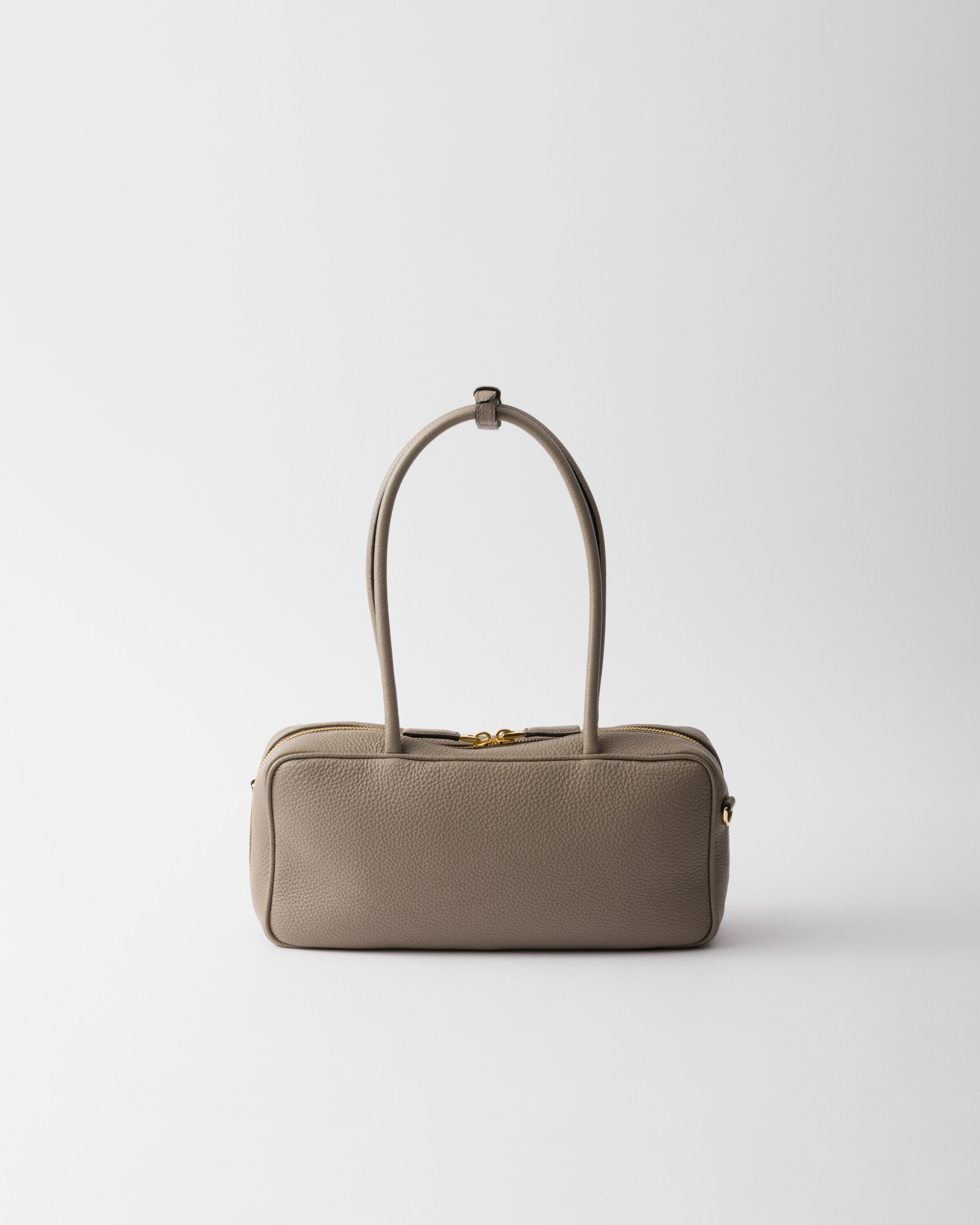 Medium leather top-handle bag - 3