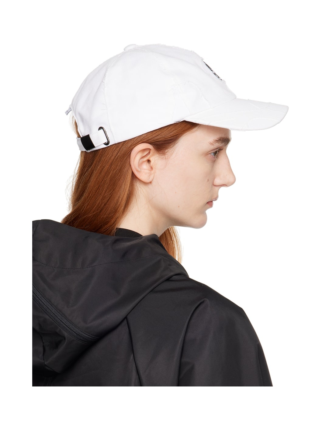 SSENSE Exclusive White Boccaccio Cap - 3