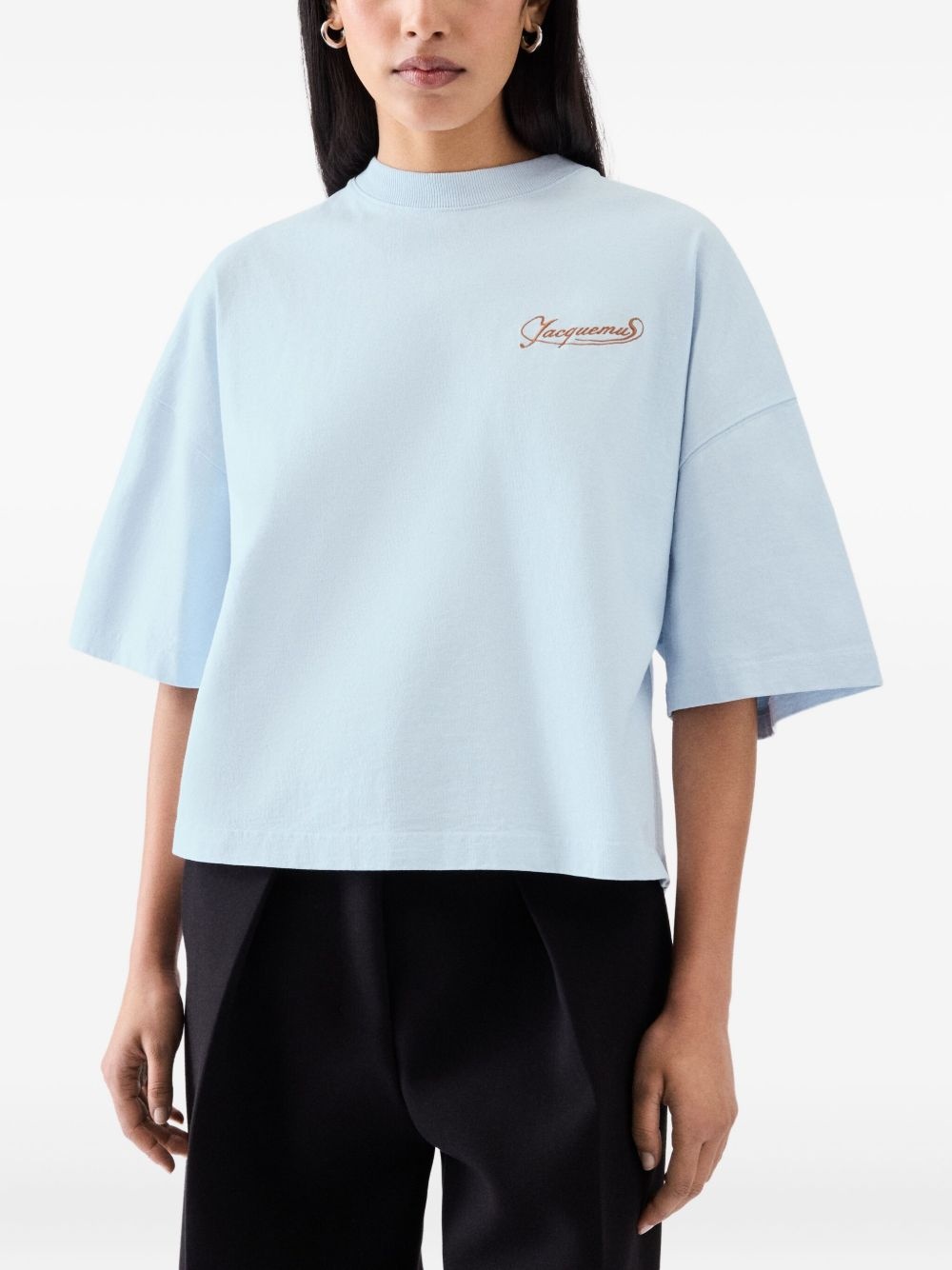 cropped T-shirt - 2