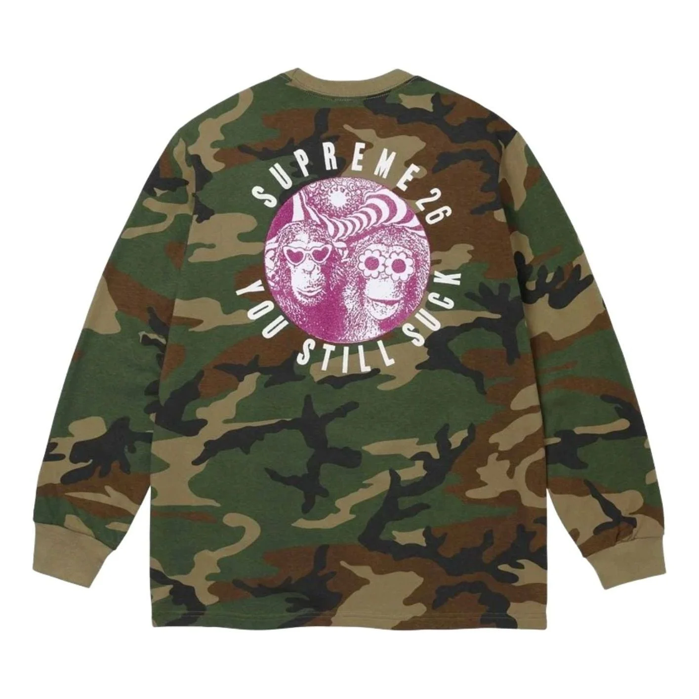 Supreme FW26 You Still Sk L/S T-Shirt 'Woodland Camo' SUP-FW26-006-WCMO - 1