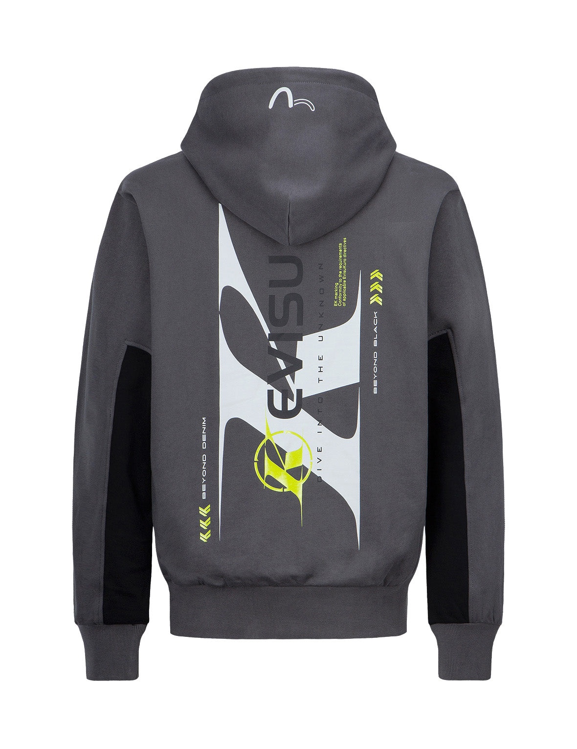 Color-Block Logo Print Hooded Sweatshirt - 17