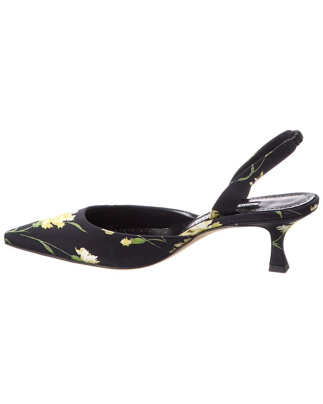 Manolo Blahnik Carolyne 70 Satin Slingback Pump - 2