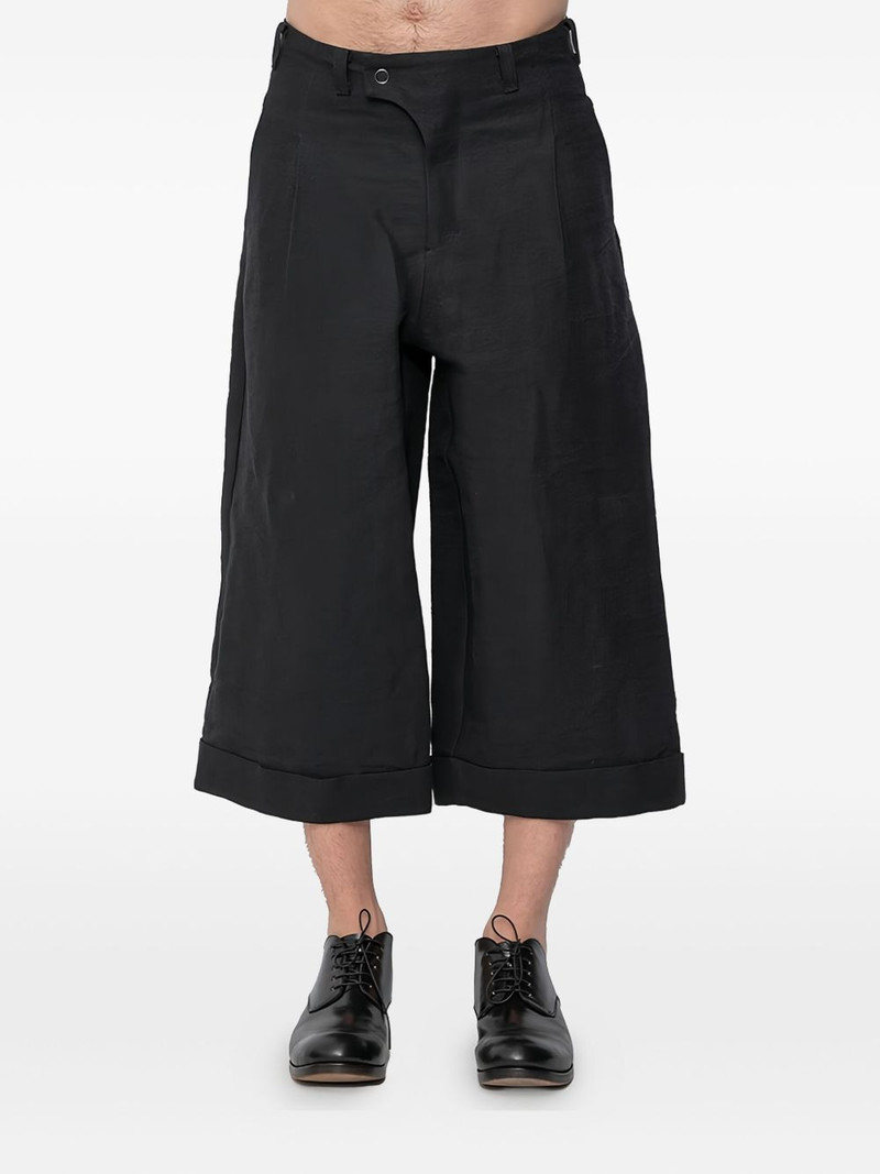 pleated cuffed trousers 1
