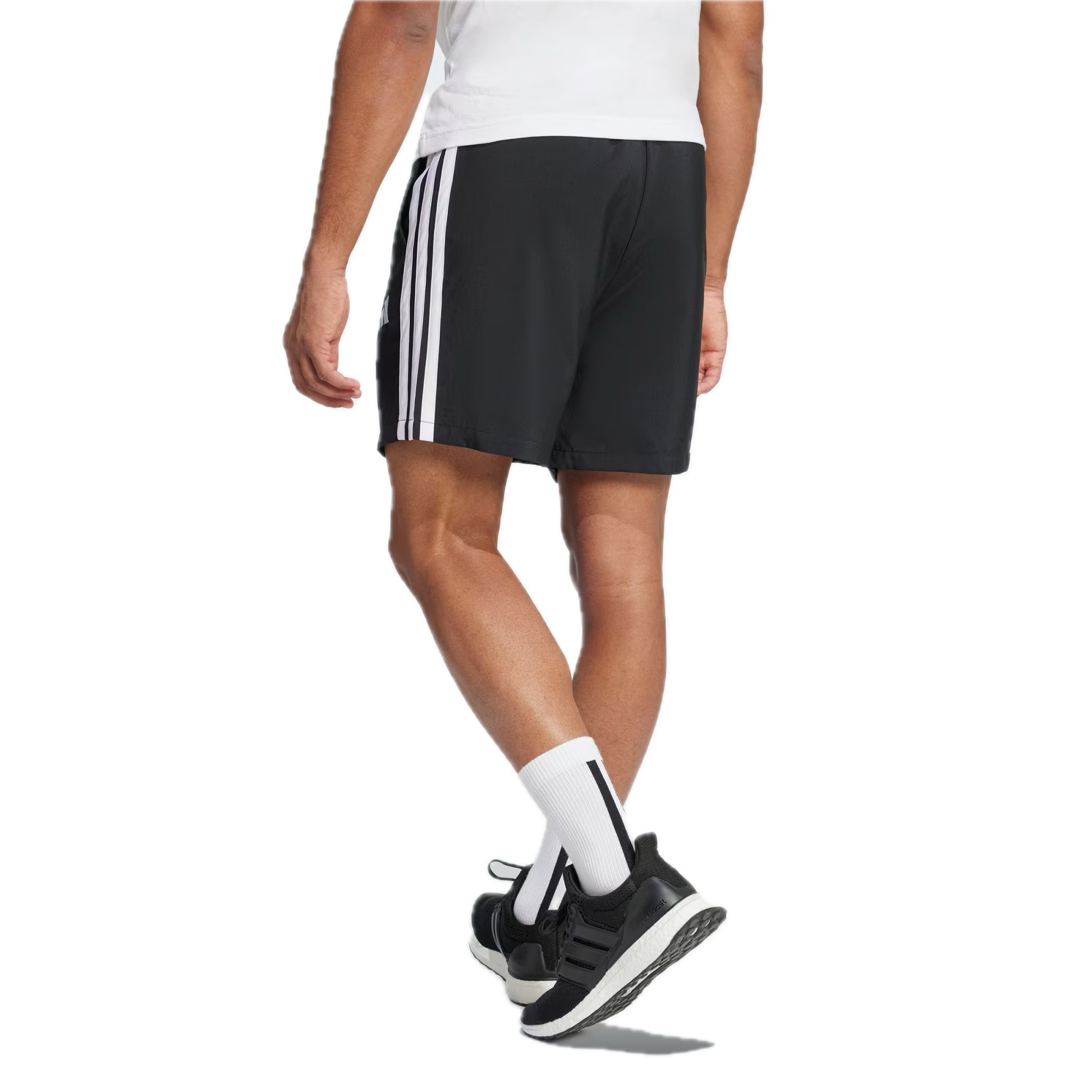 adidas Essential 3-Stripes Chelsea Shorts 'Black' JE6436 - 2