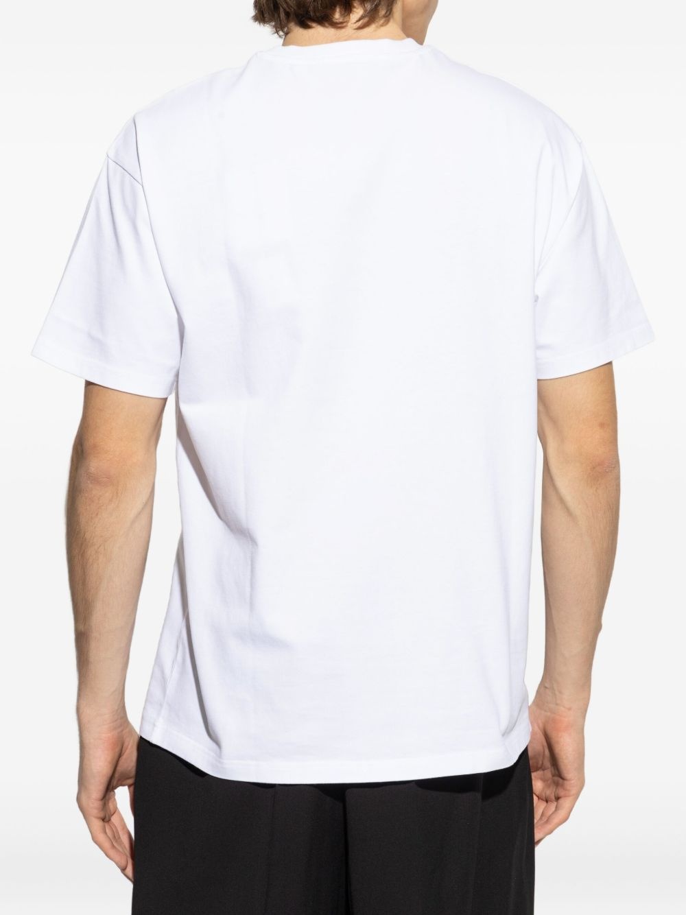 logo-patch T-shirt - 4