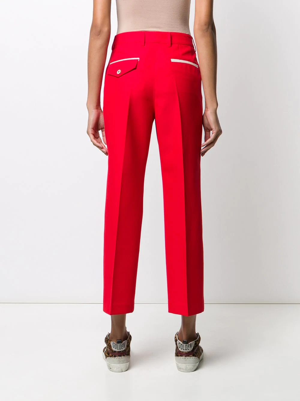 Marta cropped tailored trousers - 4