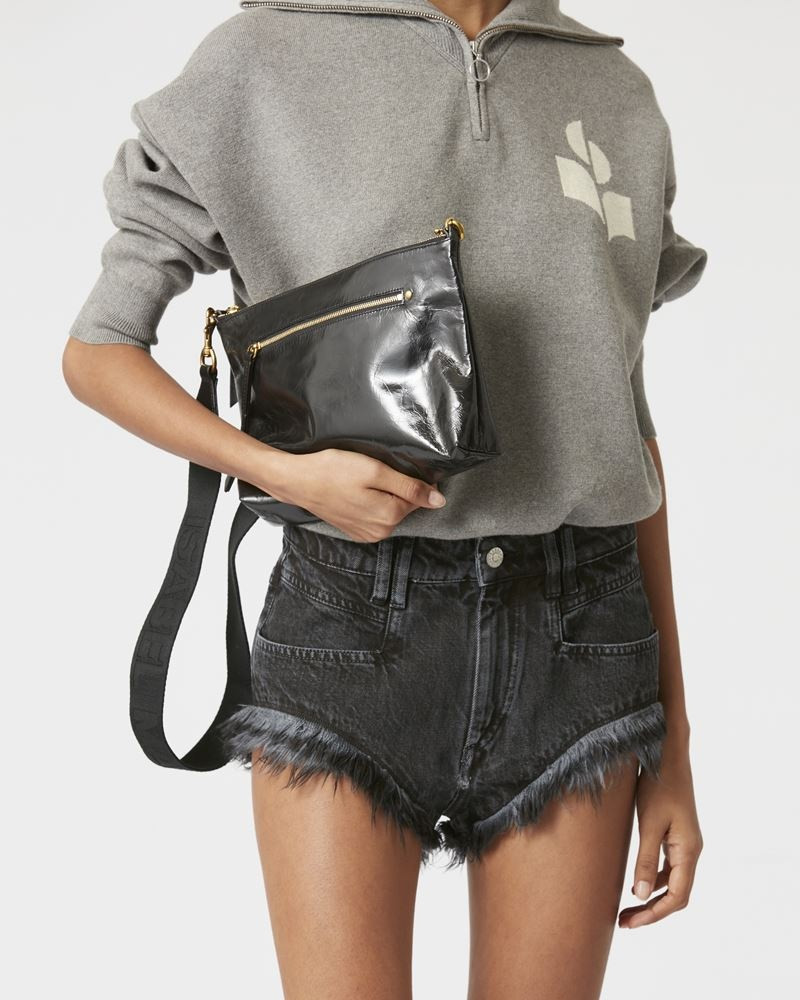 Isabel Marant NESSAH CROSSBODY ZIPPER BAG outlook