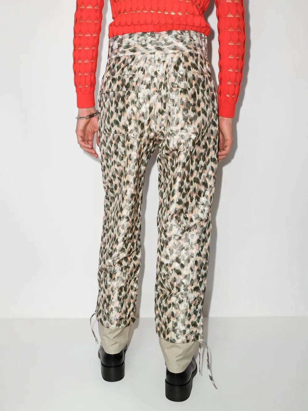 Tarkin abstract-print trousers - 3