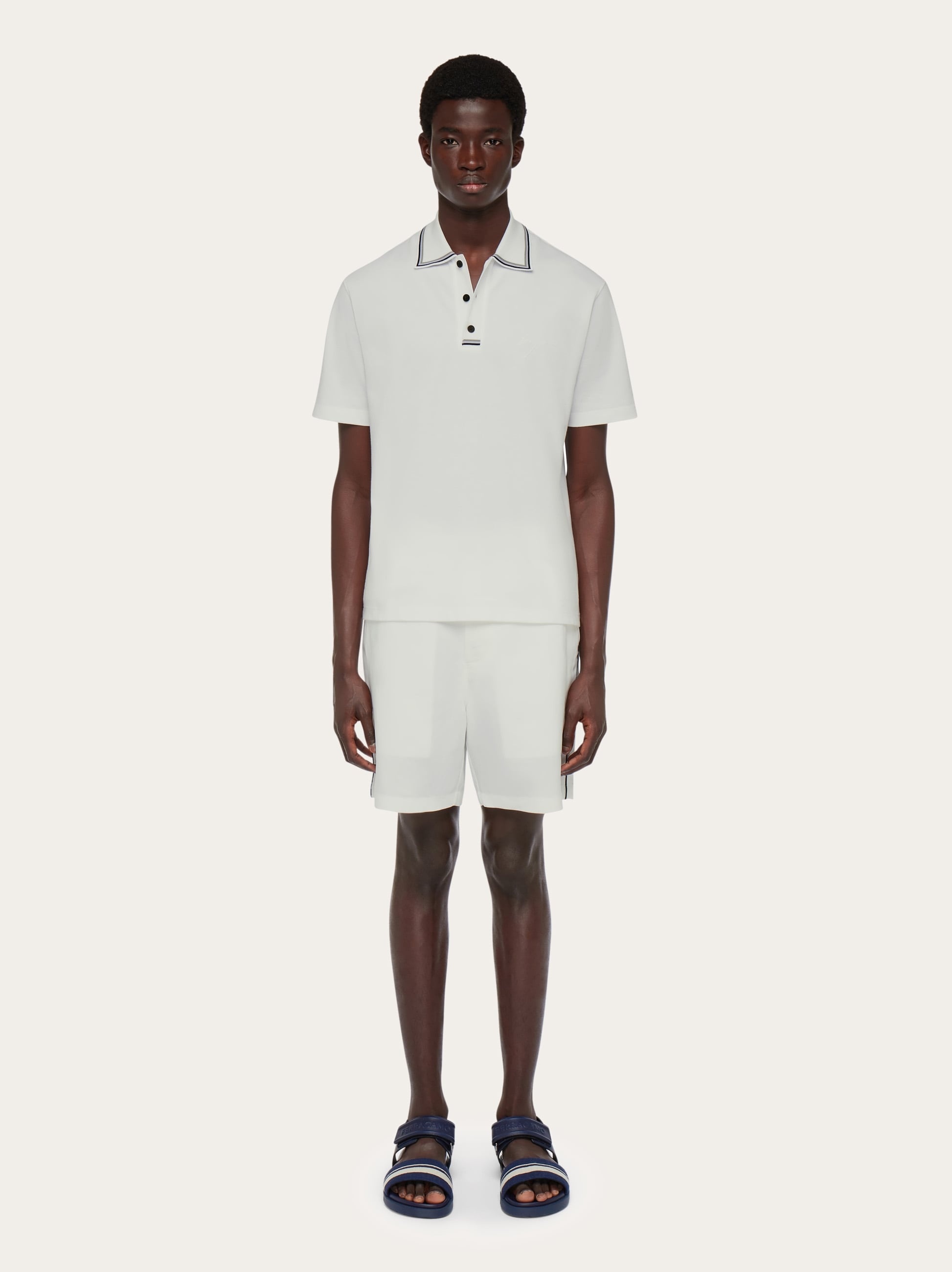 Short sleeved polo shirt - 5