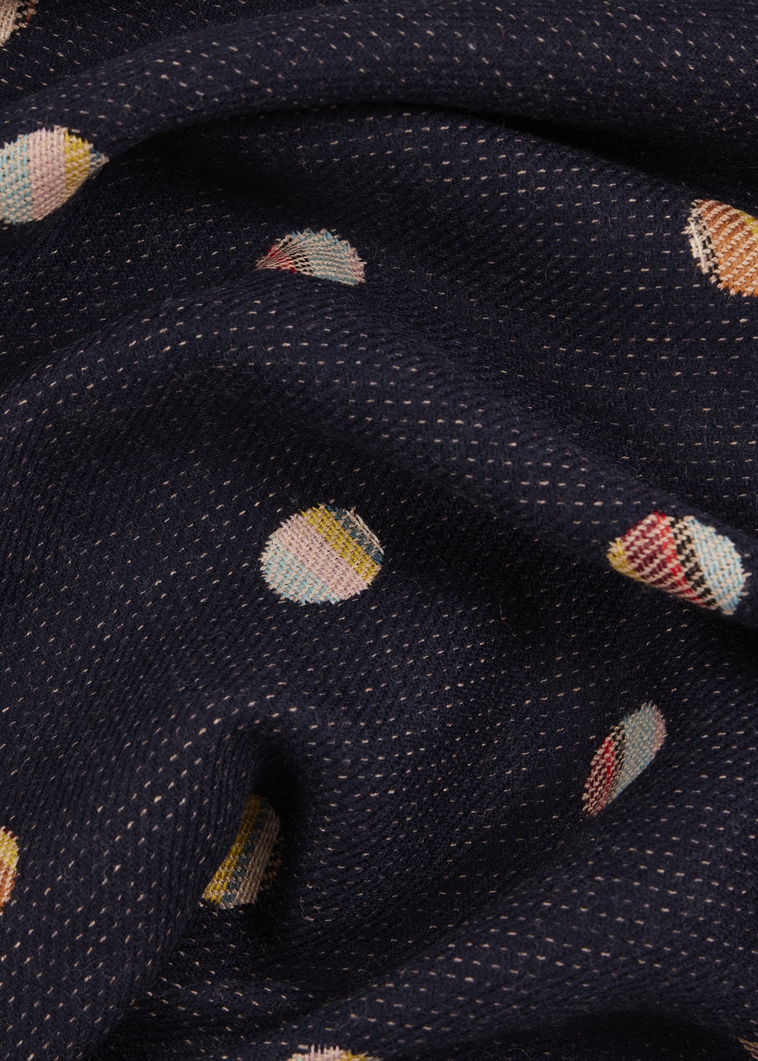 'Signature Stripe' Polka Dot Scarf - 4
