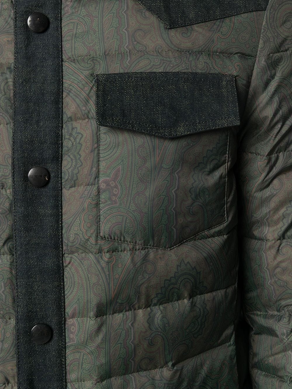 paisley-print padded jacket - 5