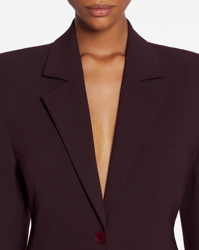 SINGLE-BREASTED FITTED JACKET 5
