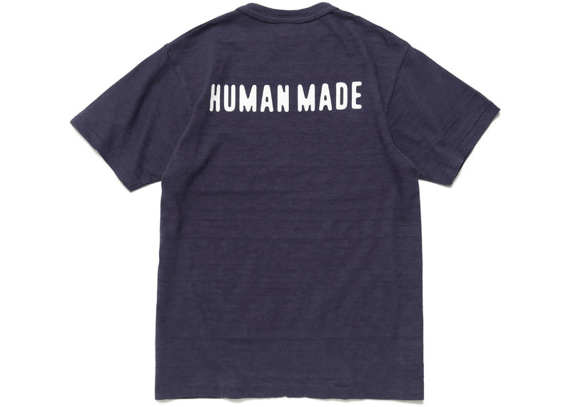Human Made Human Made Heart Badge T-Shirt (SS23) Navy outlook