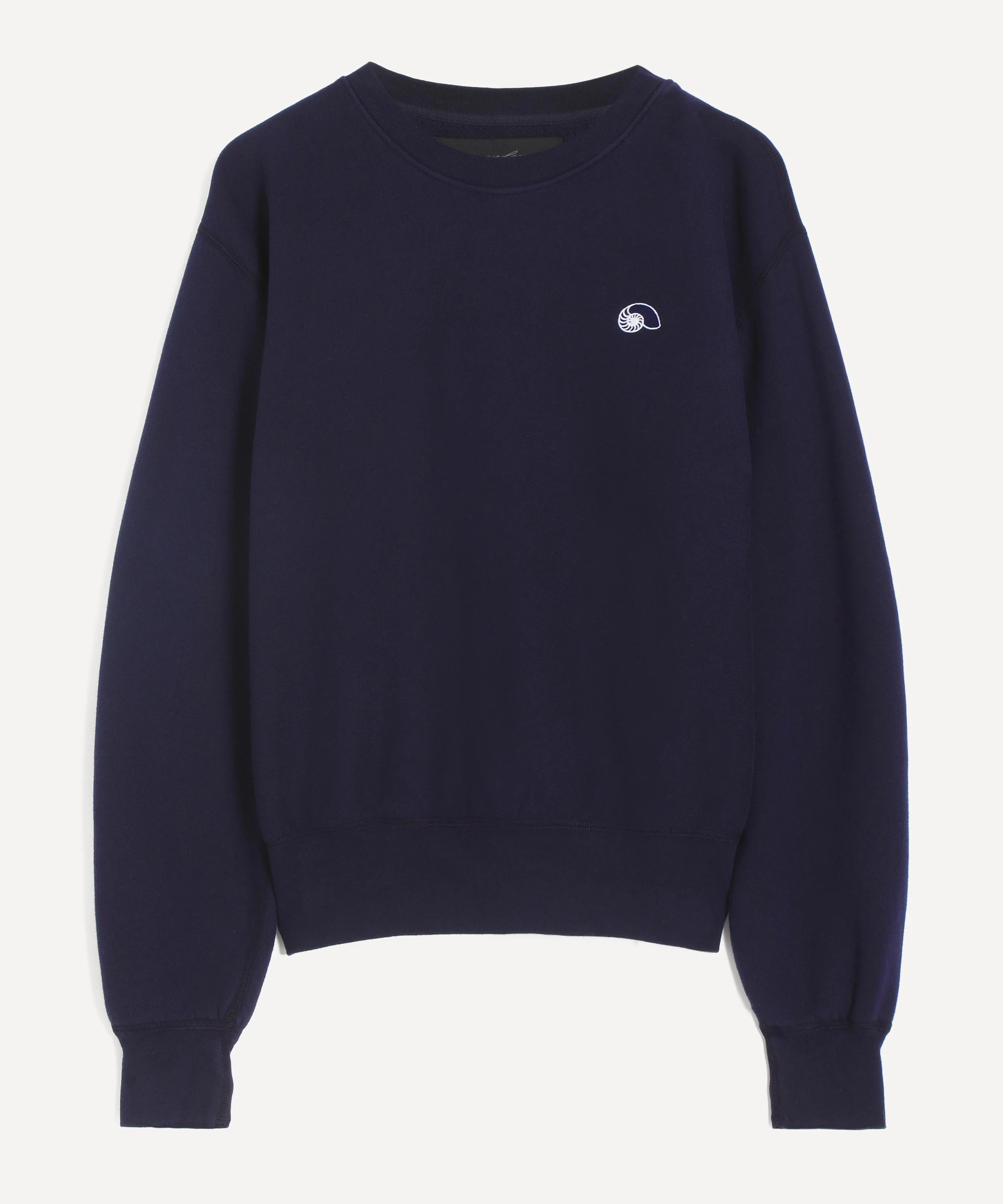 Navy Crew-Neck Sweatshirt - 1