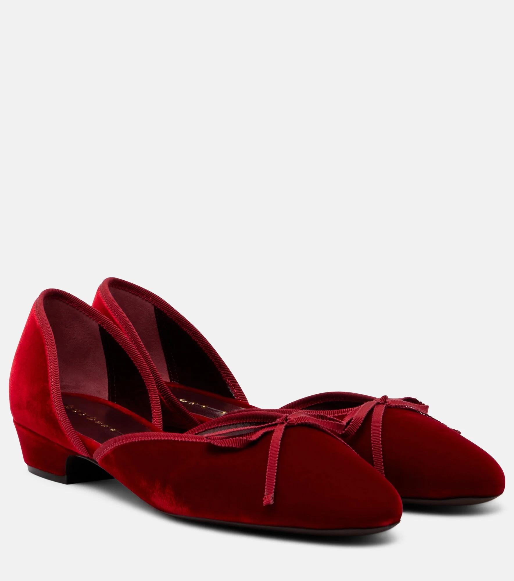 24/7 velvet ballet flats - 1