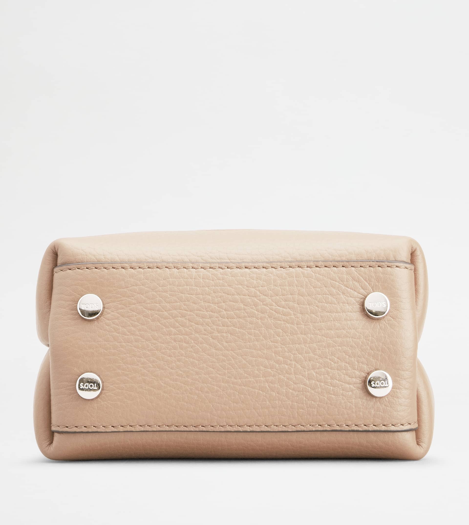 TOD'S MICRO BAG IN LEATHER - OFF WHITE - 3