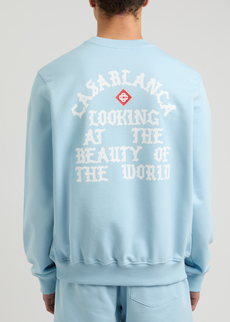 Casablanca The Beauty of the World Cotton Sweatshirt - 3