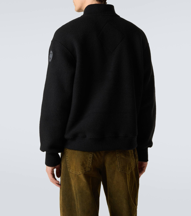Hudson wool-blend bomber jacket 4