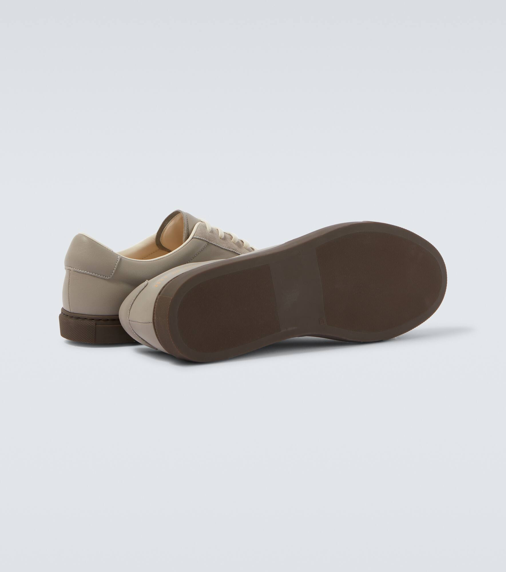 Achilles leather and suede sneakers - 7
