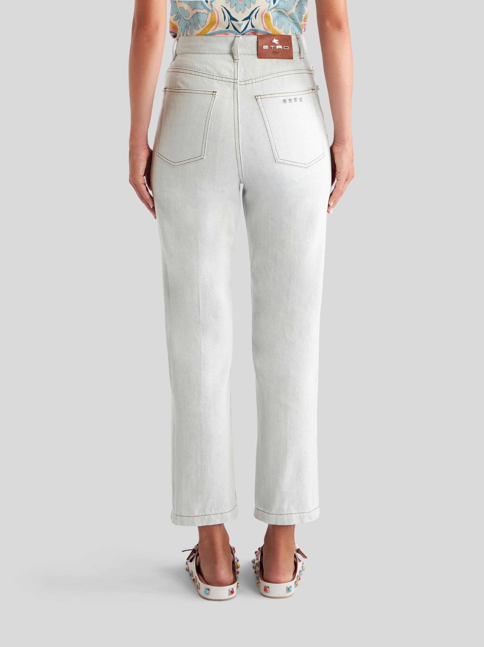 JEANS WITH CROWN ME STUDS - 4