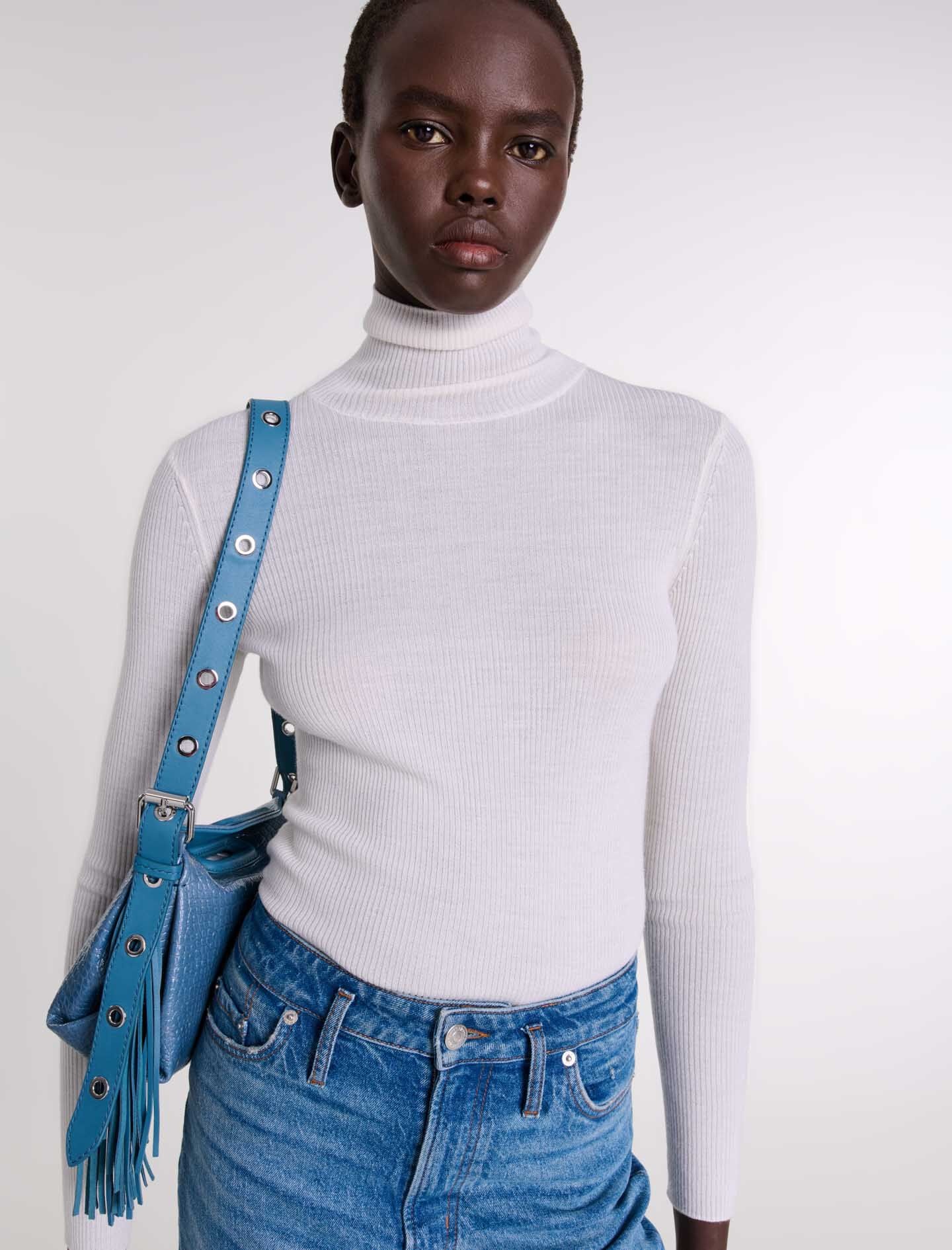 Wool and silk jumper - 7