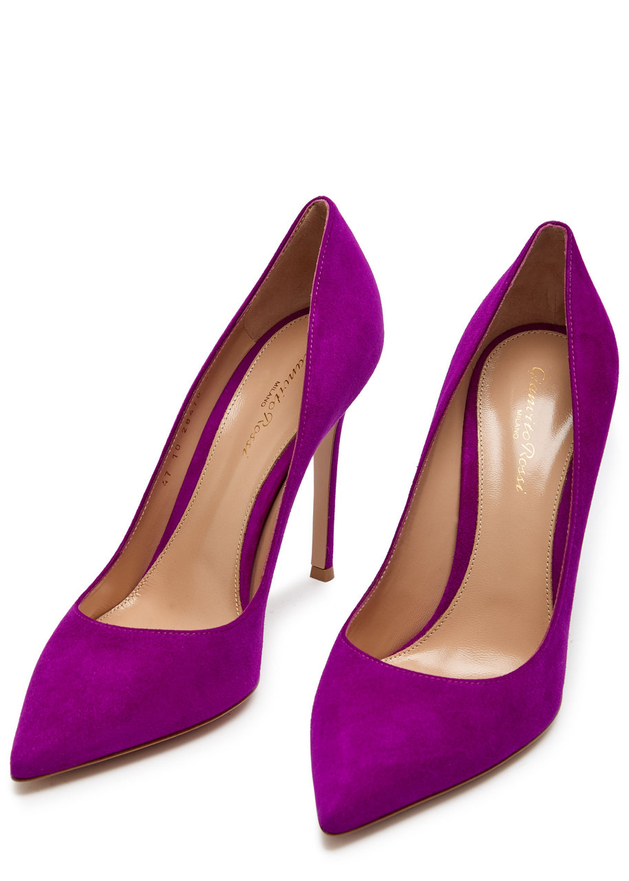 Gianvito Rossi Gianvito 105 Suede Pumps - 3