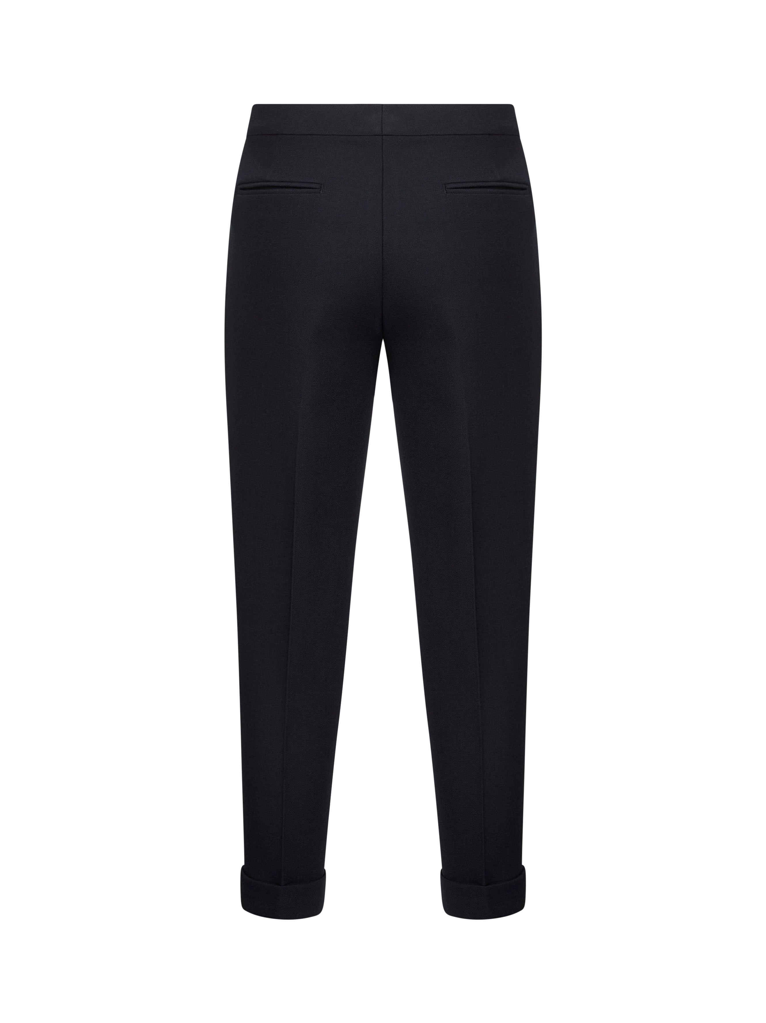 Etro Women Blue Milano Stitch Cigarette Trousers - 2