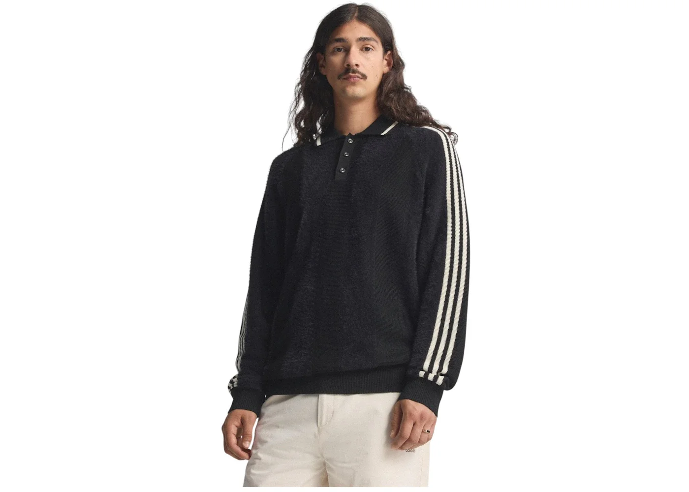 adidas Premium Knitted Jersey Black - 1