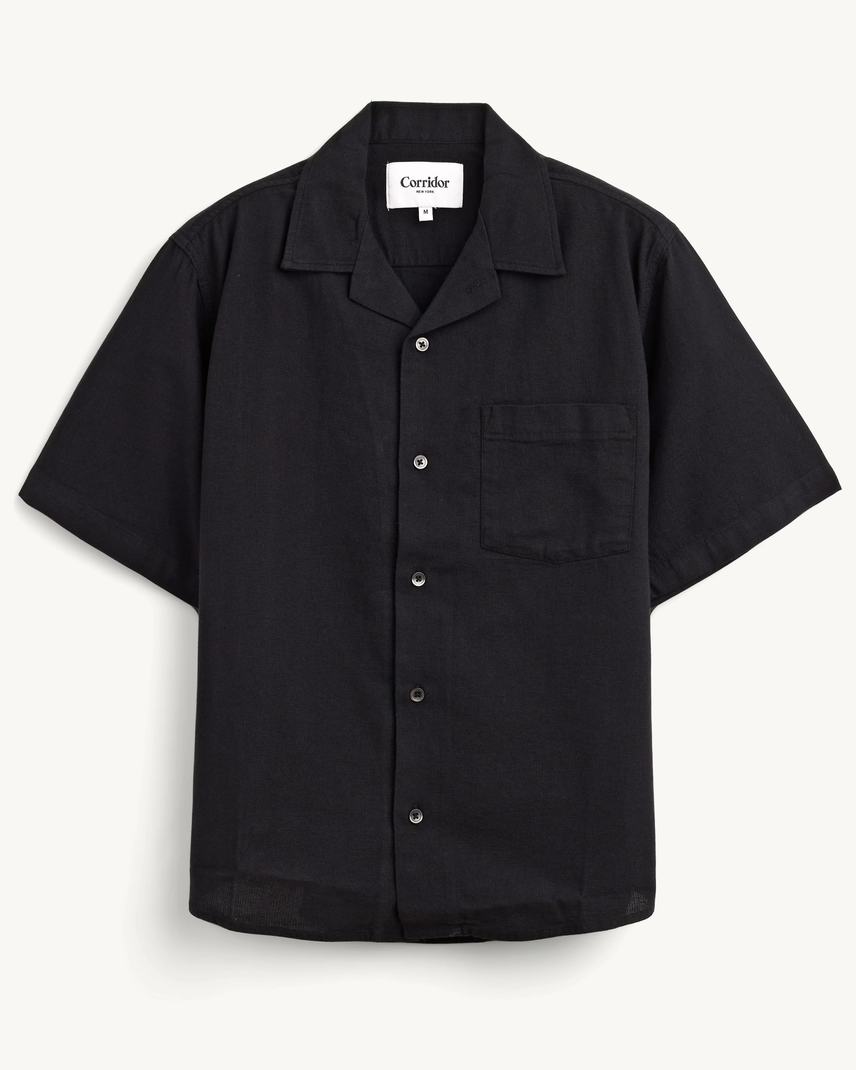 HOPSACK SS - BLACK - 1