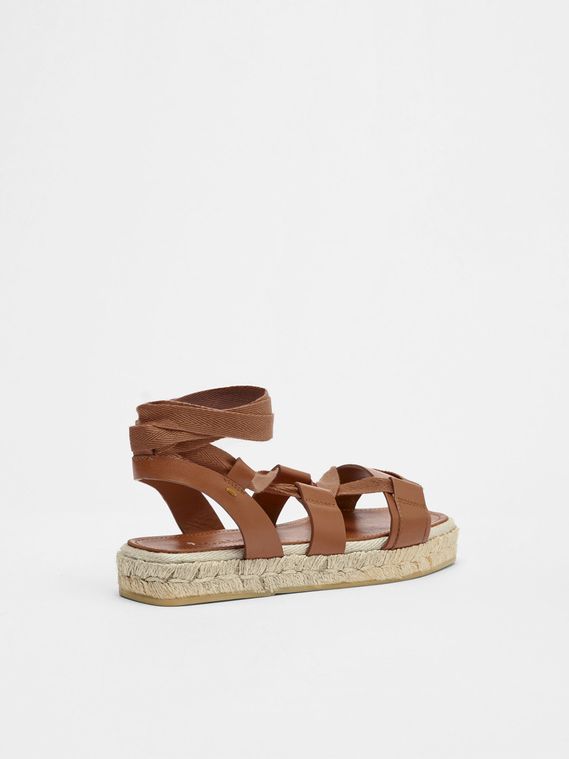 ELIDE2 Nappa leather sandals 3