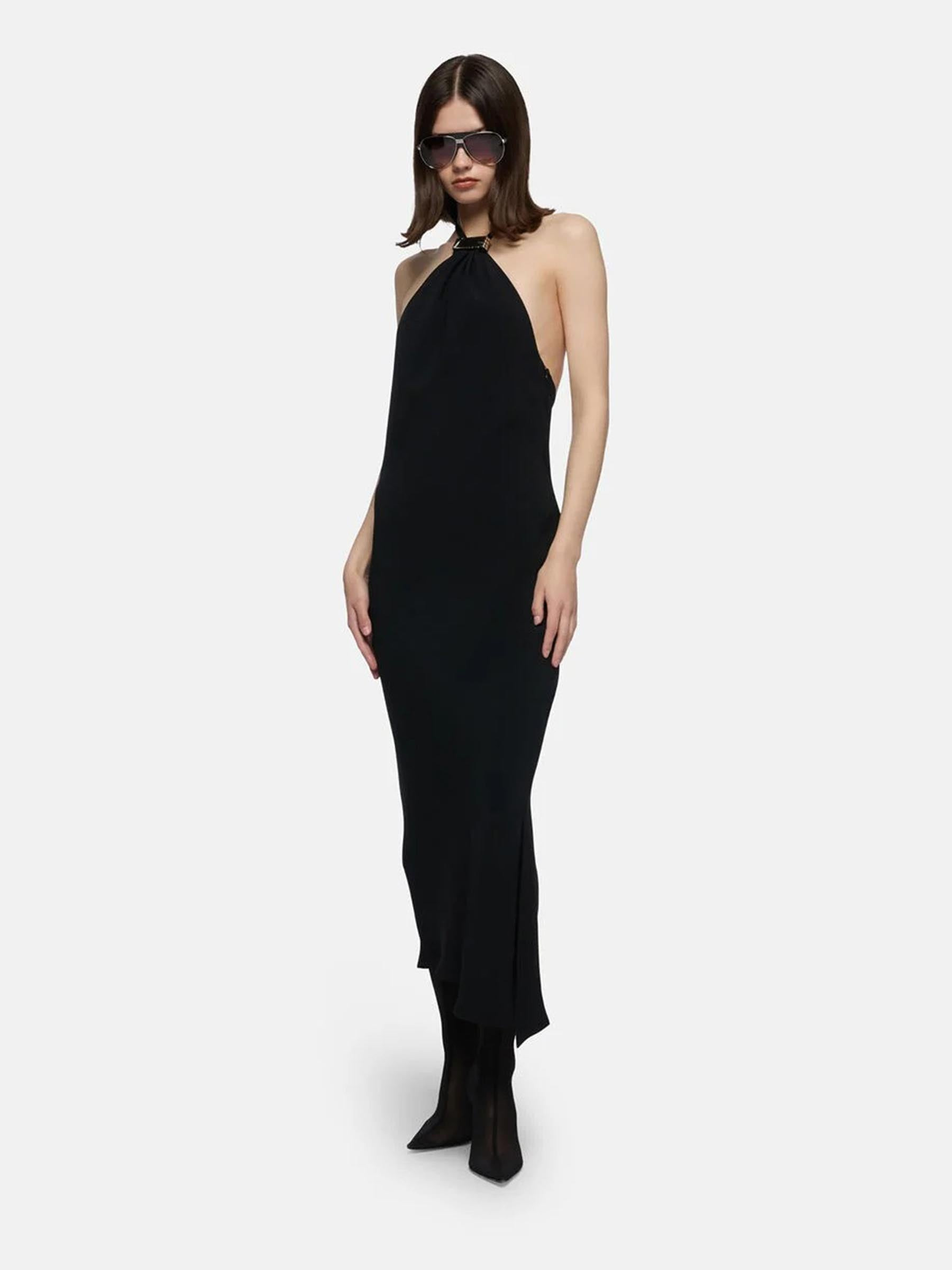 MIDI DRESS METAL DETAIL - 2
