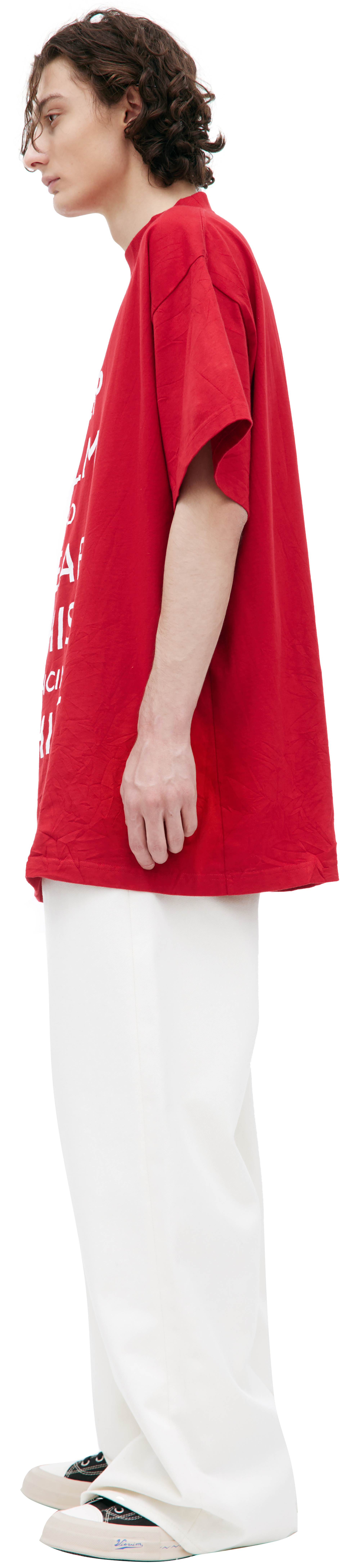 RED OVERSIZE T-SHIRT - 2