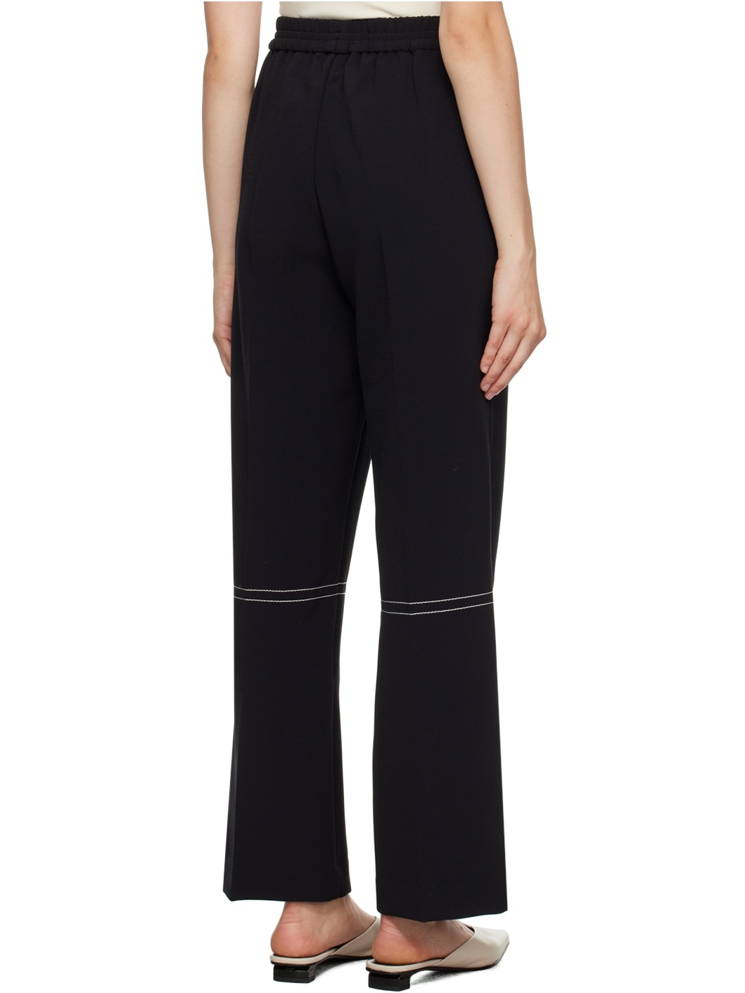Black Vitesse Trousers - 3