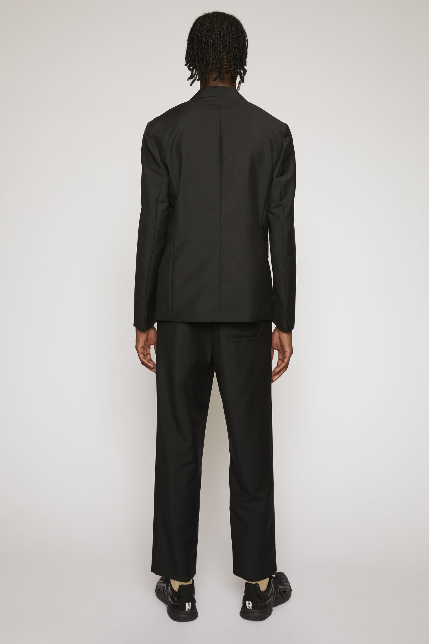 Single-breasted suit jacket black - 5