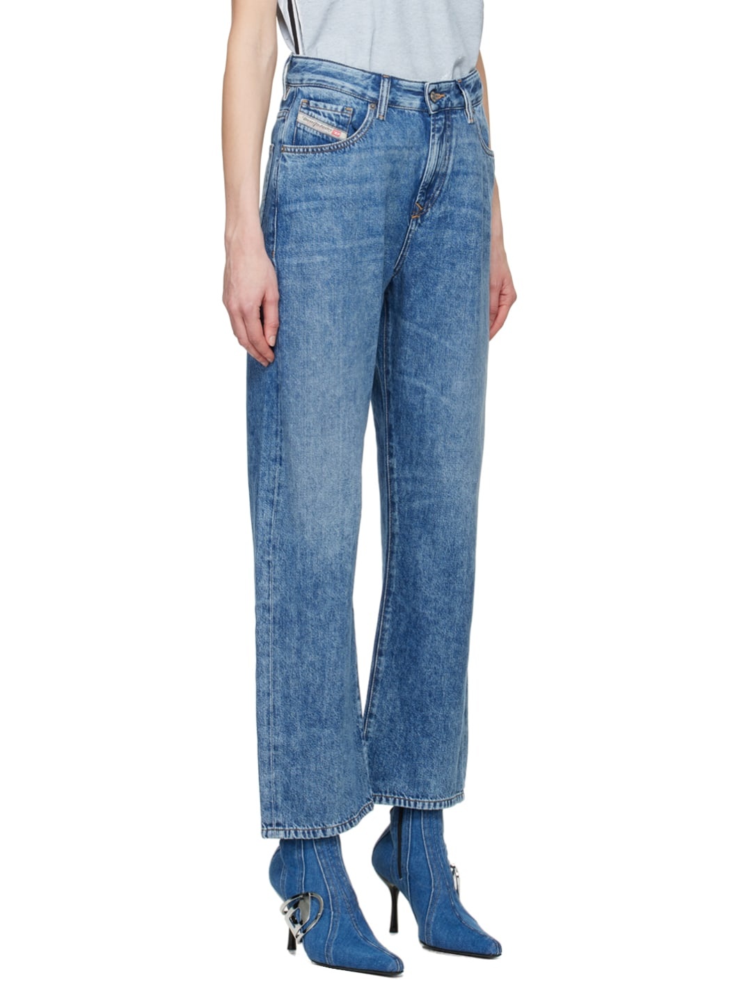 Blue 1999 D-Reggy Jeans - 2