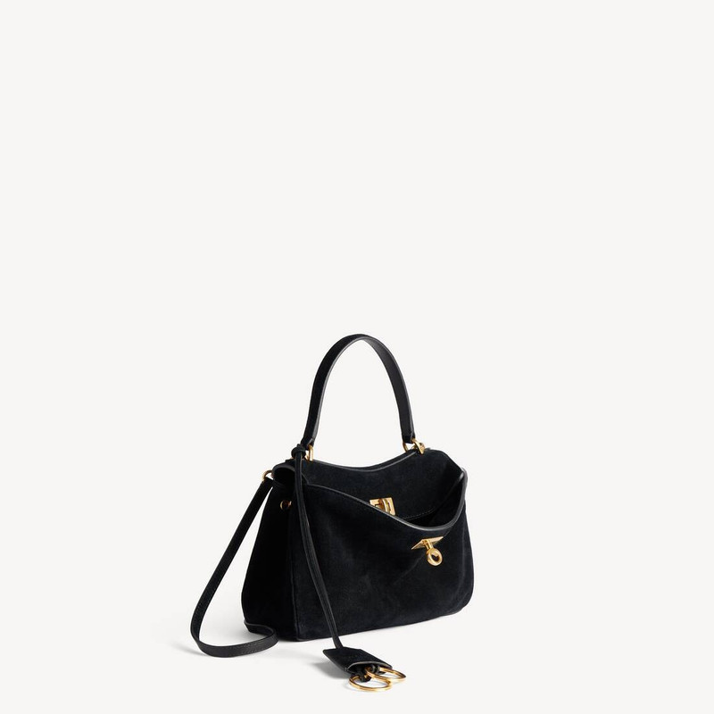 BALENCIAGA Women's Rodeo Handbag Mini in Black outlook