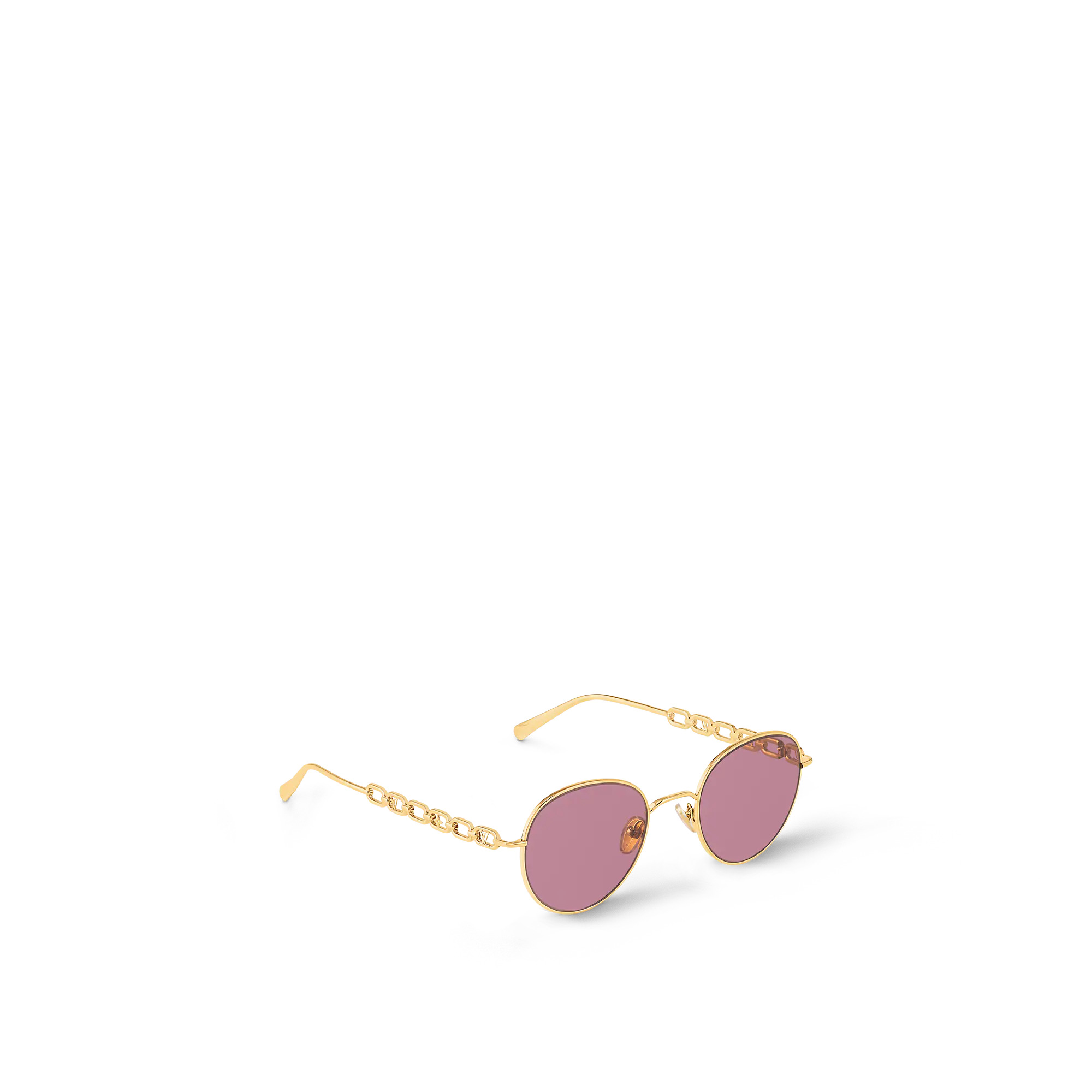 My LV Chain Small Round Sunglasses - 3