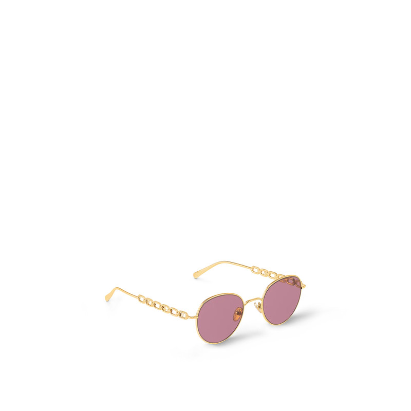 My LV Chain Small Round Sunglasses 3