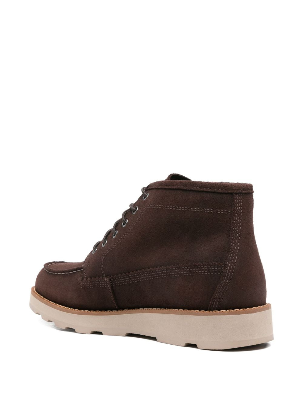 Chukka lace-up suede boots - 3