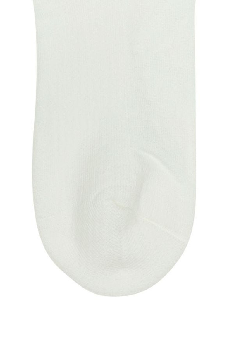 CASABLANCA White stretch cotton blend socks outlook