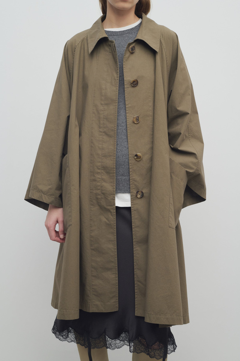 The Row Leins Coat in Cotton | REVERSIBLE