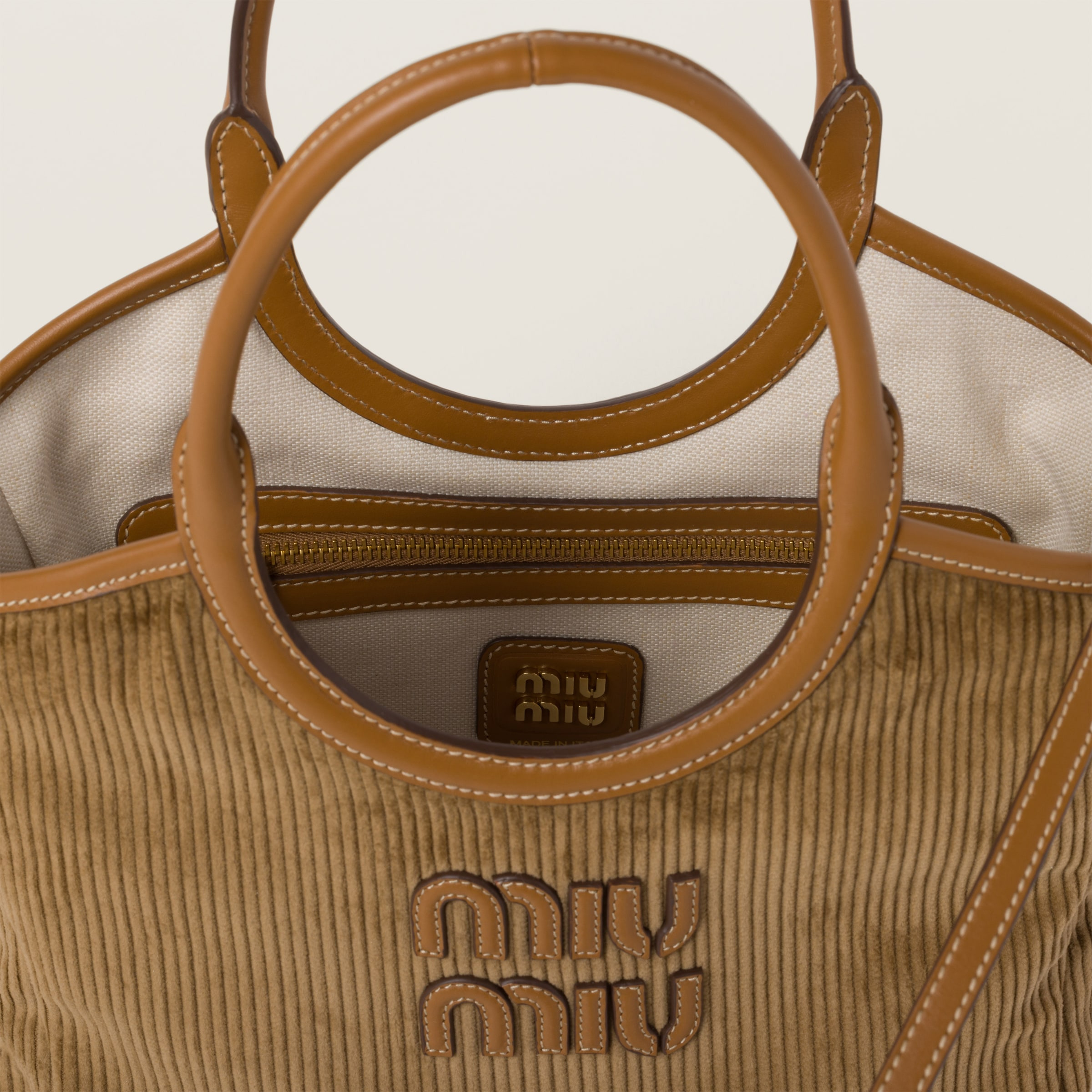 IVY corduroy handbag - 6