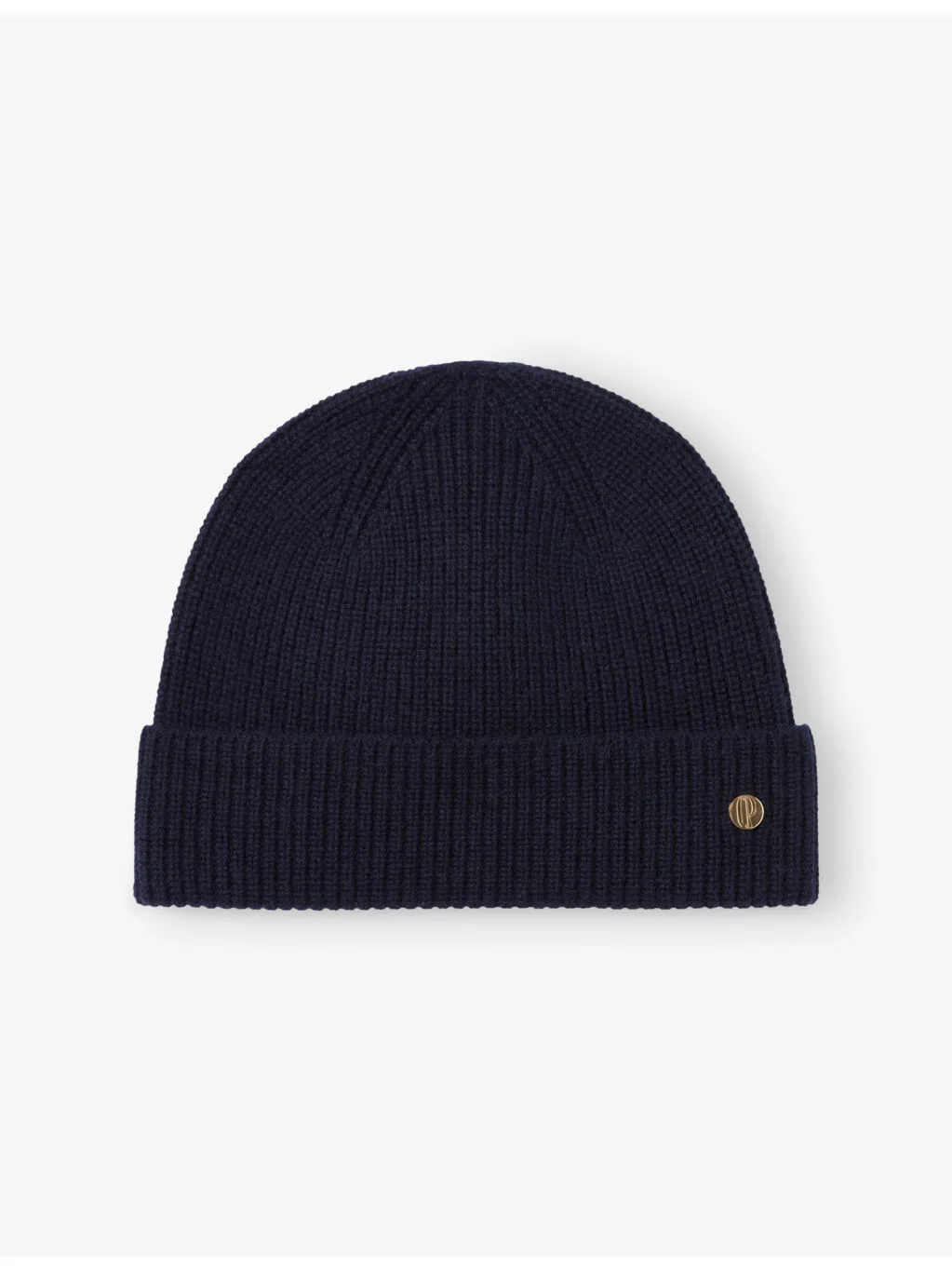 Ribbed Logo-Charm Wool and Cashmere Beanie - 1