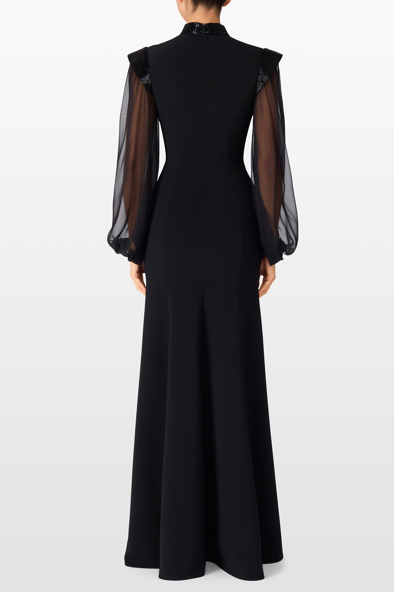 Jenny Packham Isabelle Maxi Dress in Liquorice at Nordstrom - 3