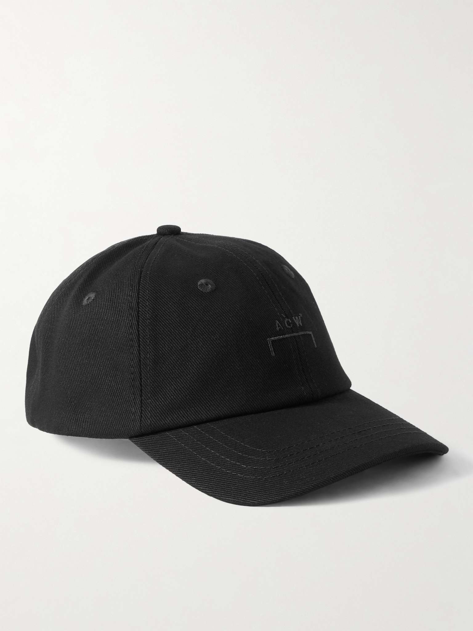 Logo-Embroidered Cotton-Twill Baseball Cap - 1