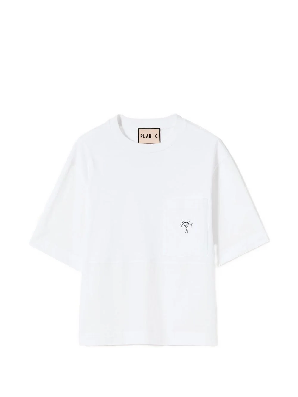 graphic-pocket T-shirt - 1