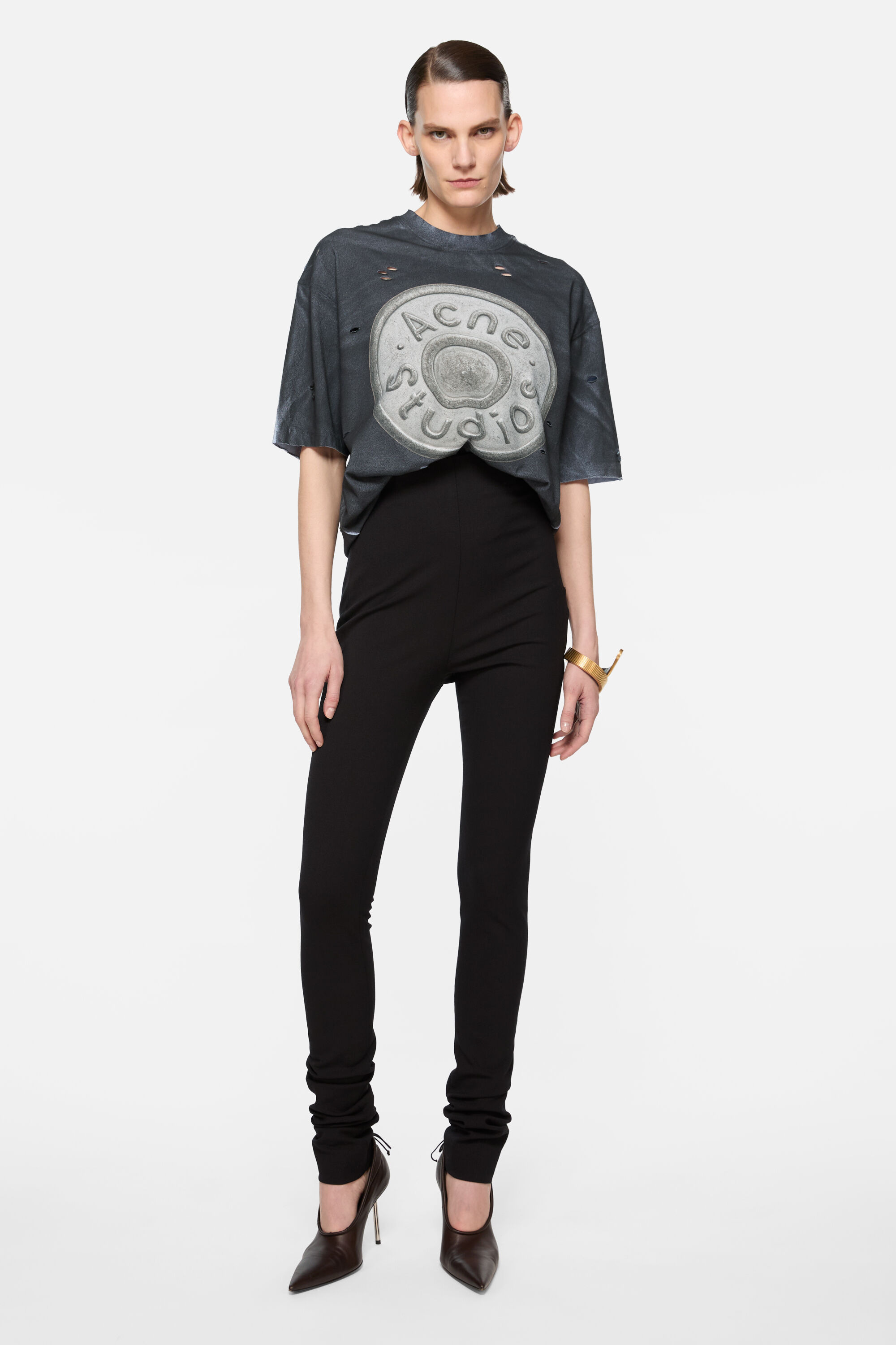 Logo t-shirt - Relaxed fit - Black - 2