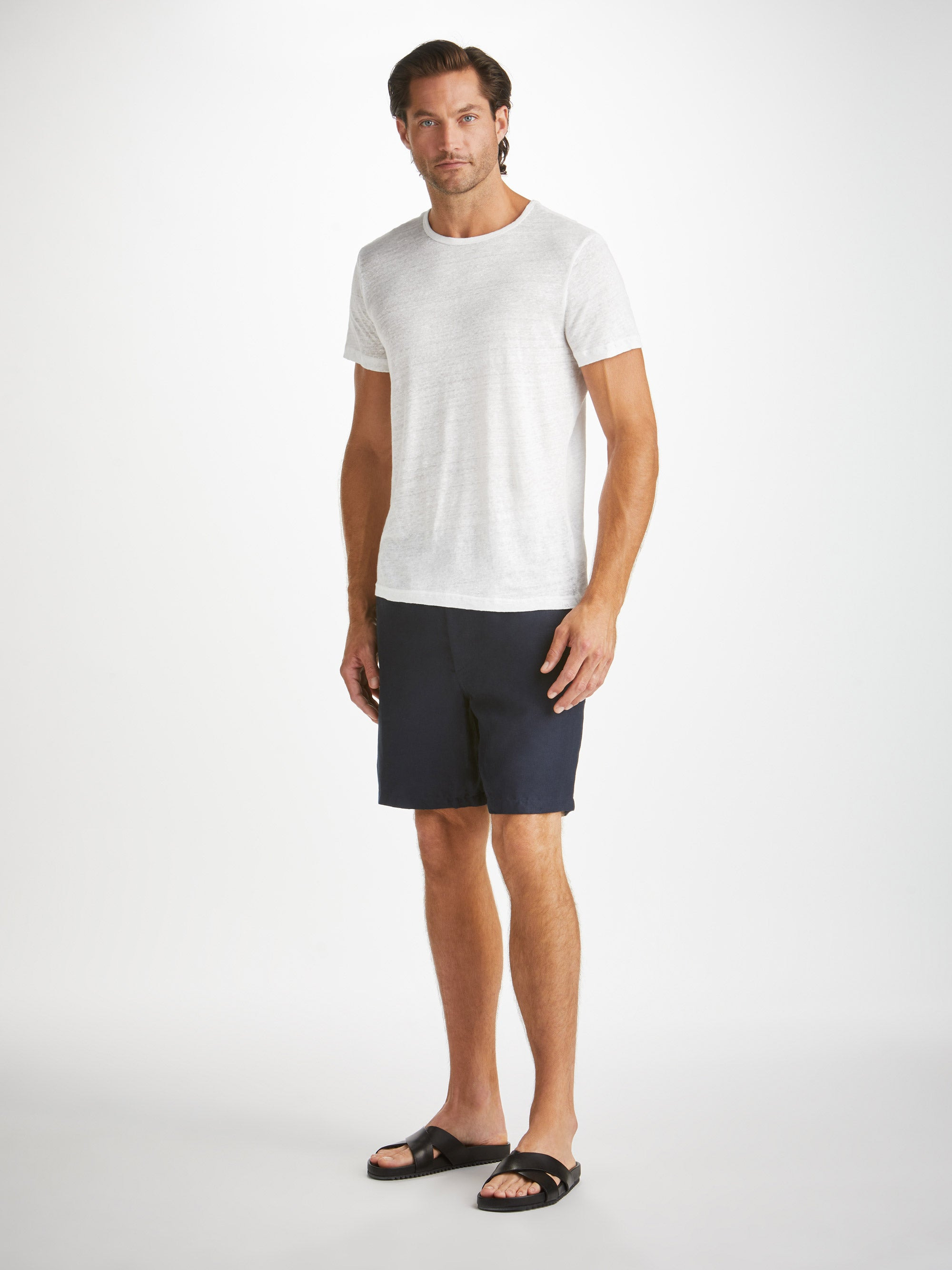 Men's T-Shirt Jordan Linen White - 3