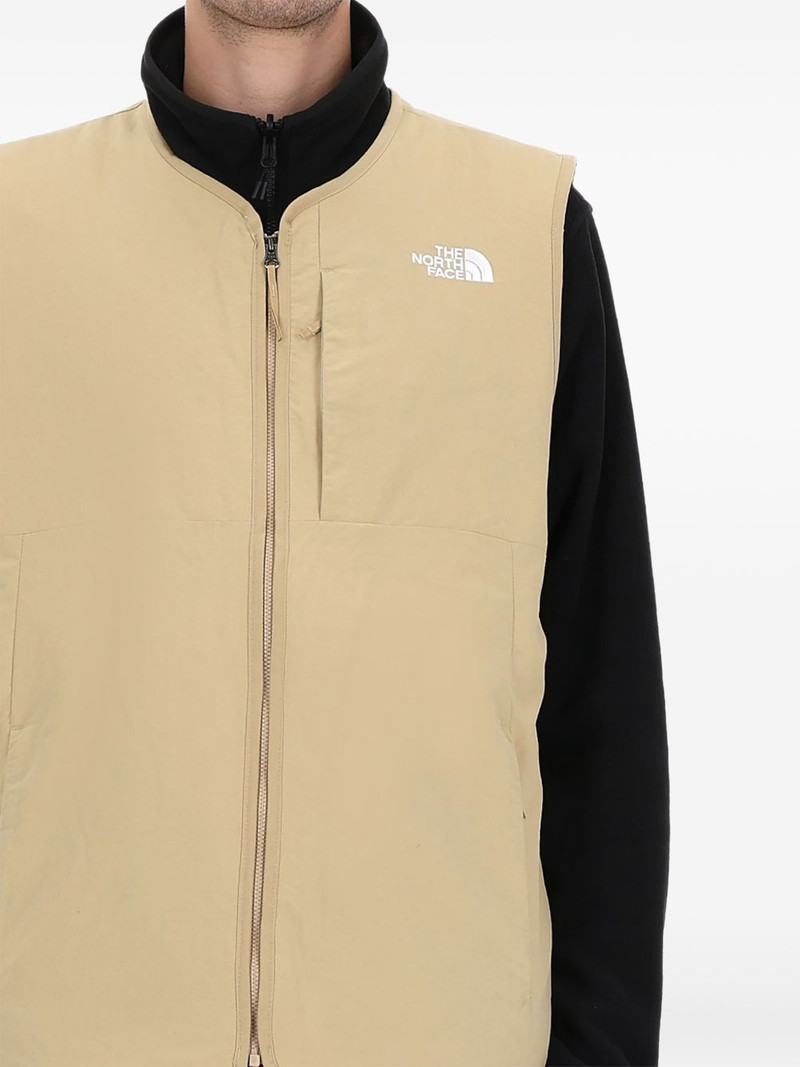 The North Face zip-up gilet outlook